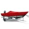 Eevelle Boat Cover V HULL FISHING Side Console, Narrow Series Inboard 19ft 6in L 92in W Red SFVFSC1992-RED - alternate 1